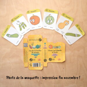 Jeu des 8 familles du potager