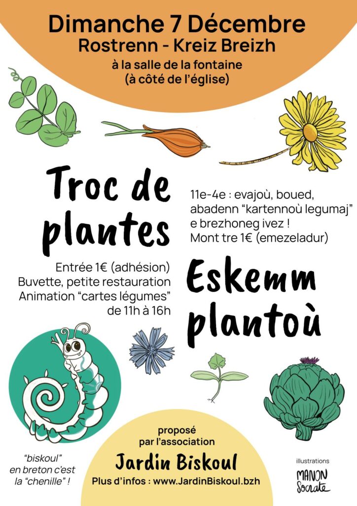 Troc de plantes Rostrenen 2025