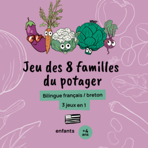 Jeu des 8 familles du potager : téléchargement libre
