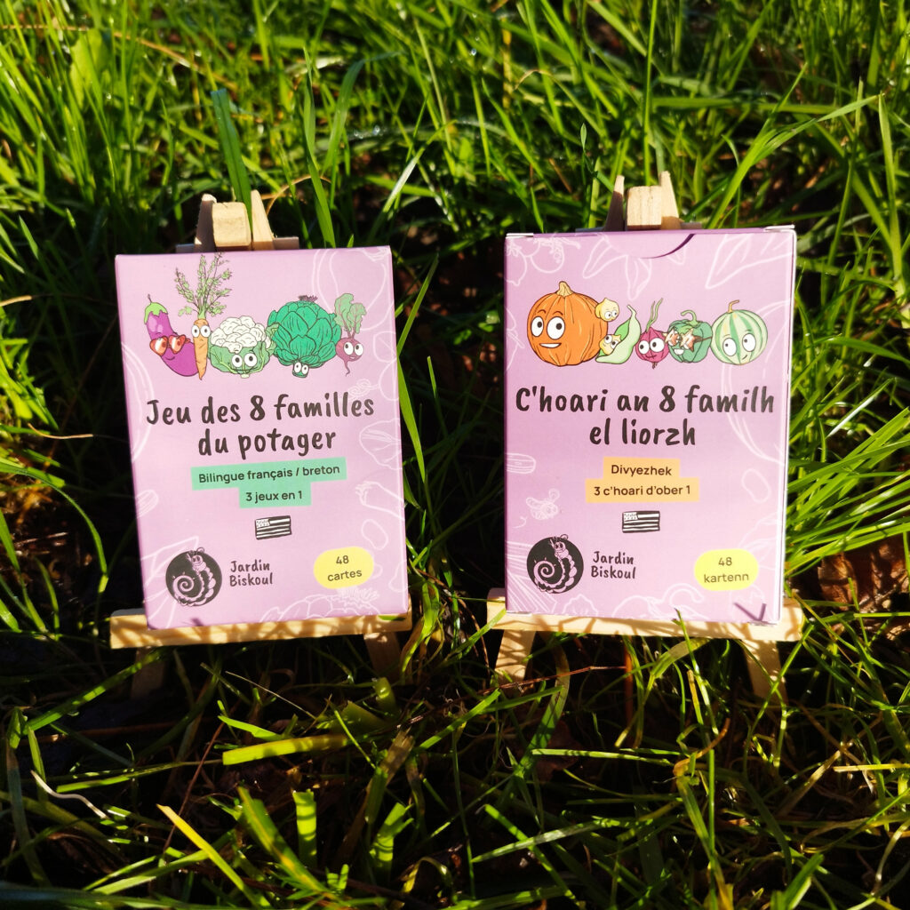 Jeu des 8 familles de légumes (français/breton) - Préventes