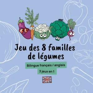 Jeu des 8 familles de légumes (fr/an)